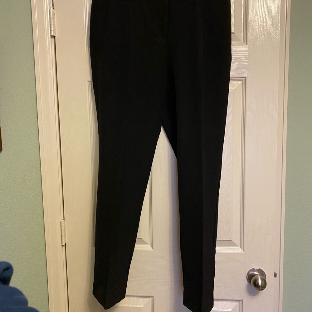Investments Classic Black Straight Leg Pants